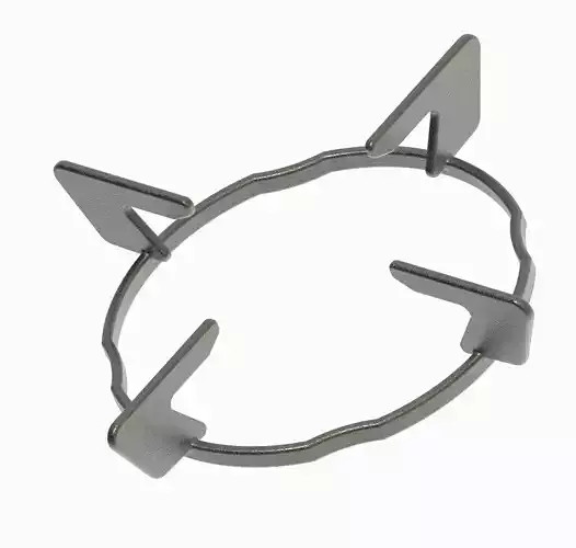 Gas Stove Pan Support 3D print model