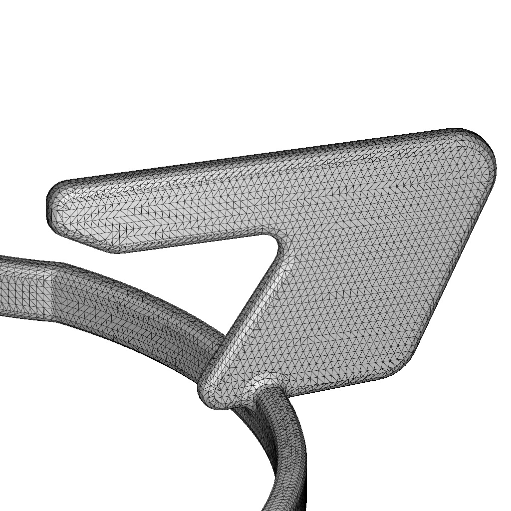 Gas Stove Pan Support 3D print model_4