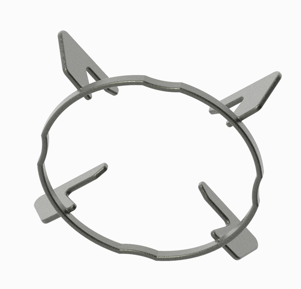 Gas Stove Pan Support 3D print model_2