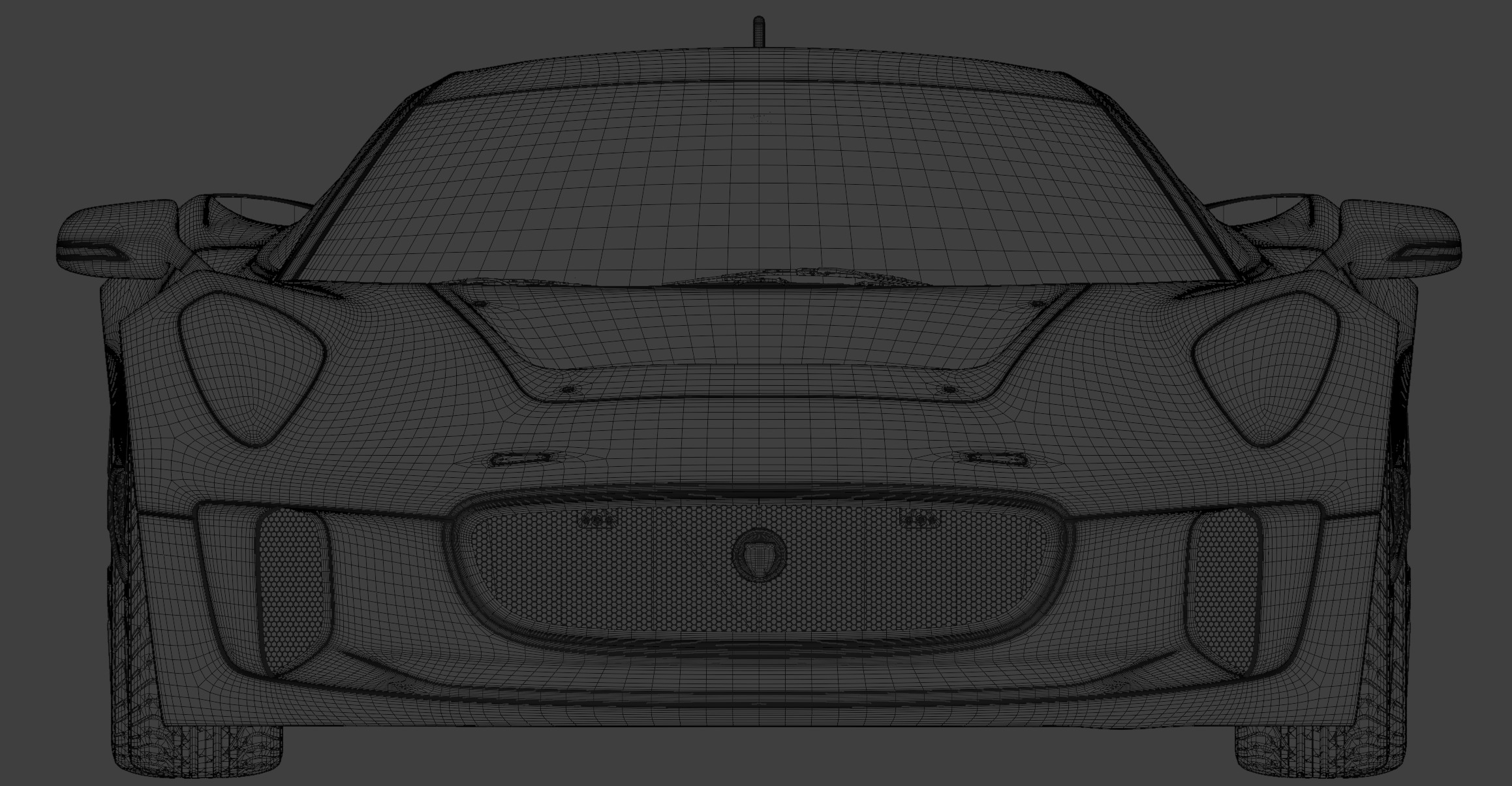 Jaguar C-X75 Free 3D model_5