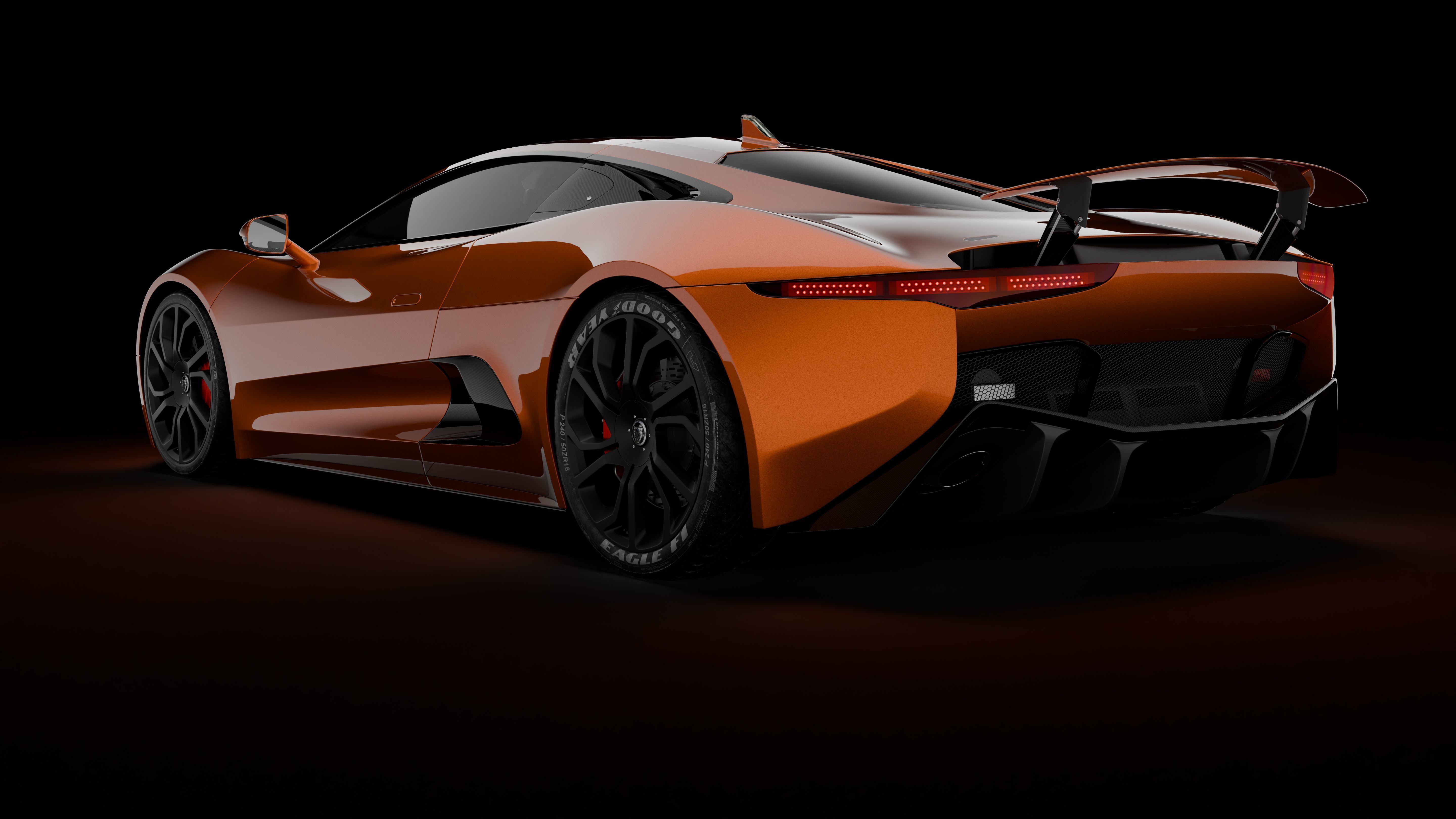 Jaguar C-X75 Free 3D model_1