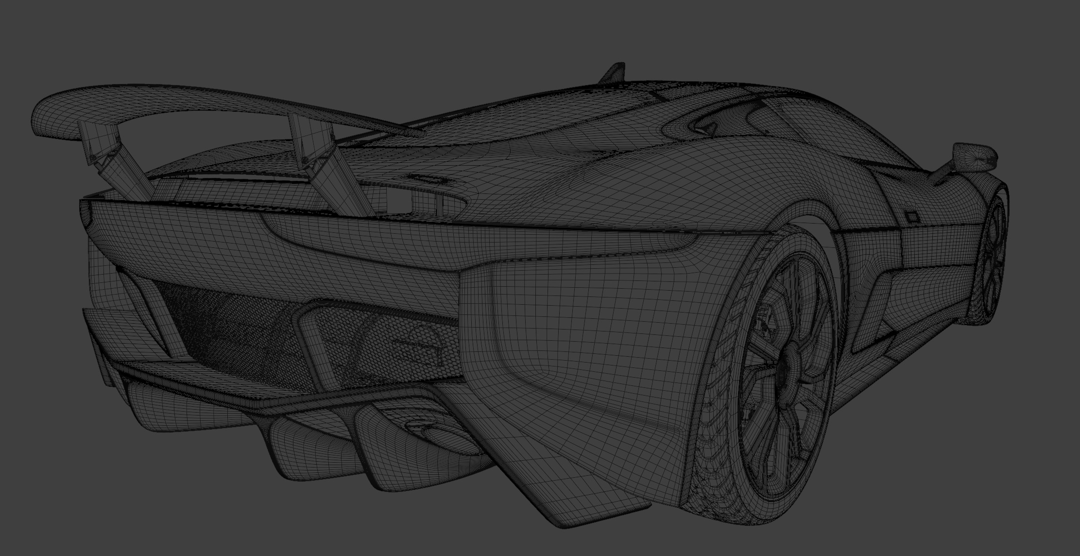Jaguar C-X75 Free 3D model_8