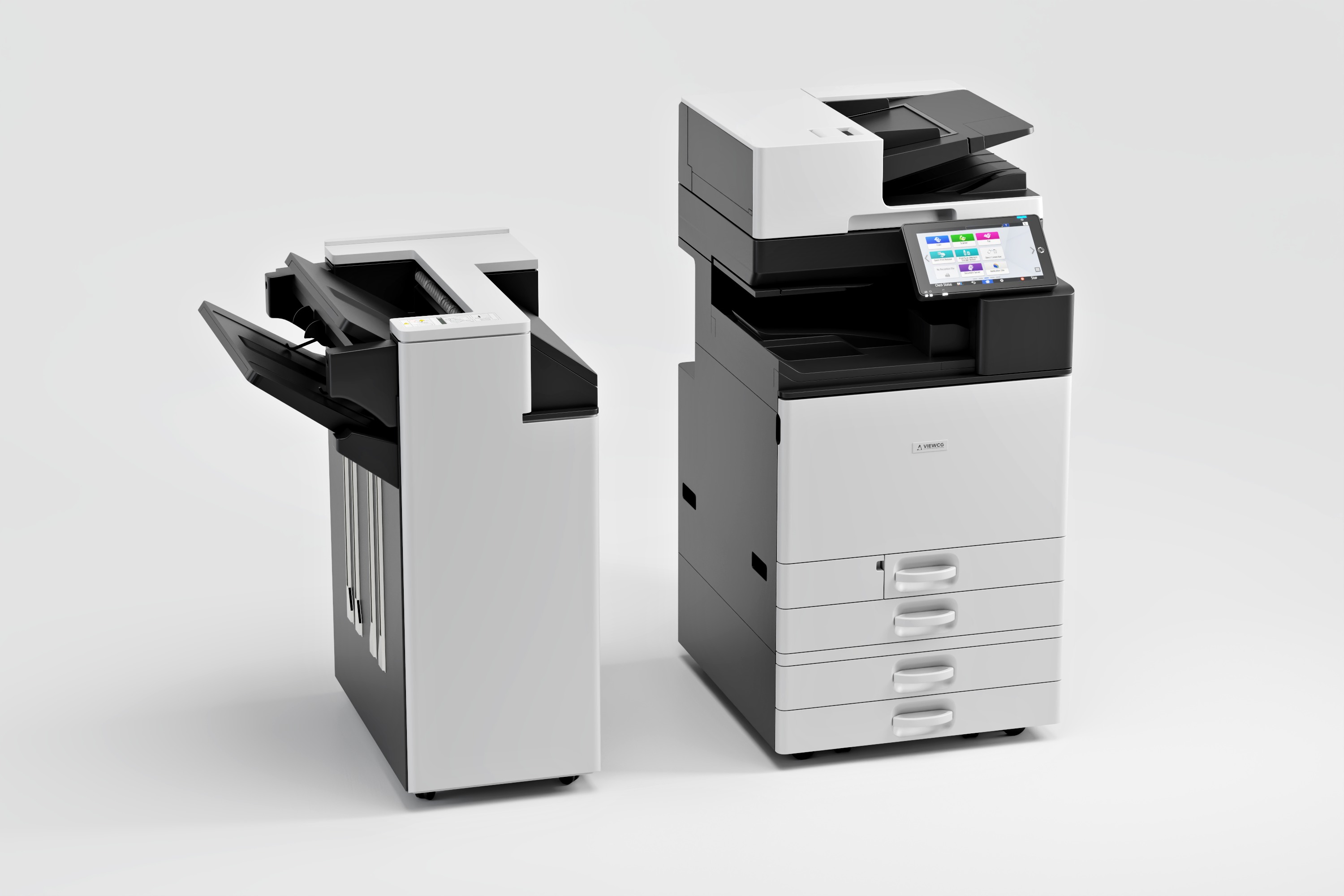 Color Laser Multifunction Printer 3D model_5