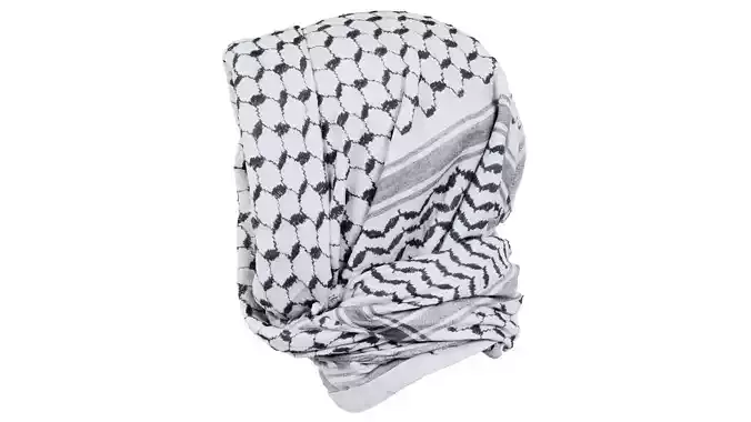 Headscarf Nice and Warm Low-poly 3D model