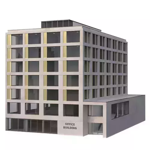 Office Building 01 3D model