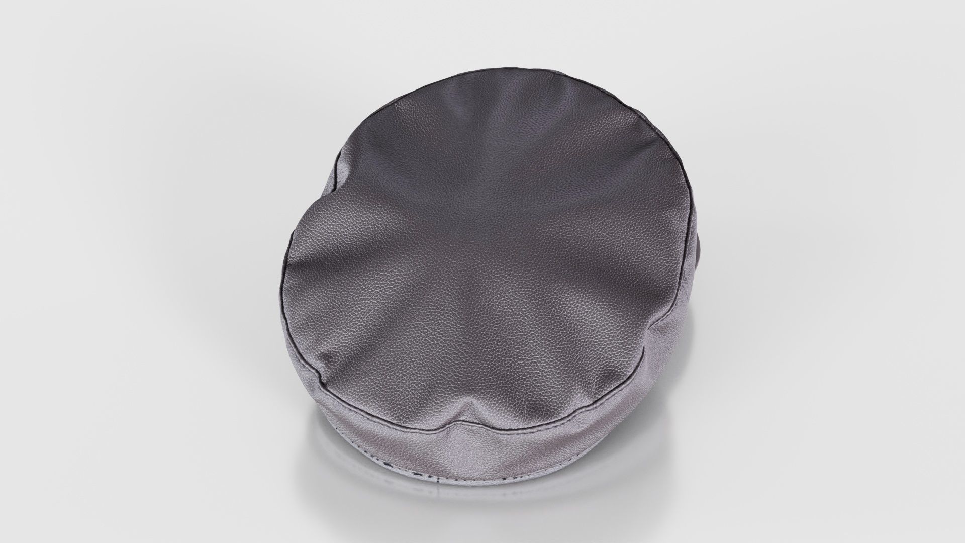 Leather Chain Hat Low-poly 3D model_22