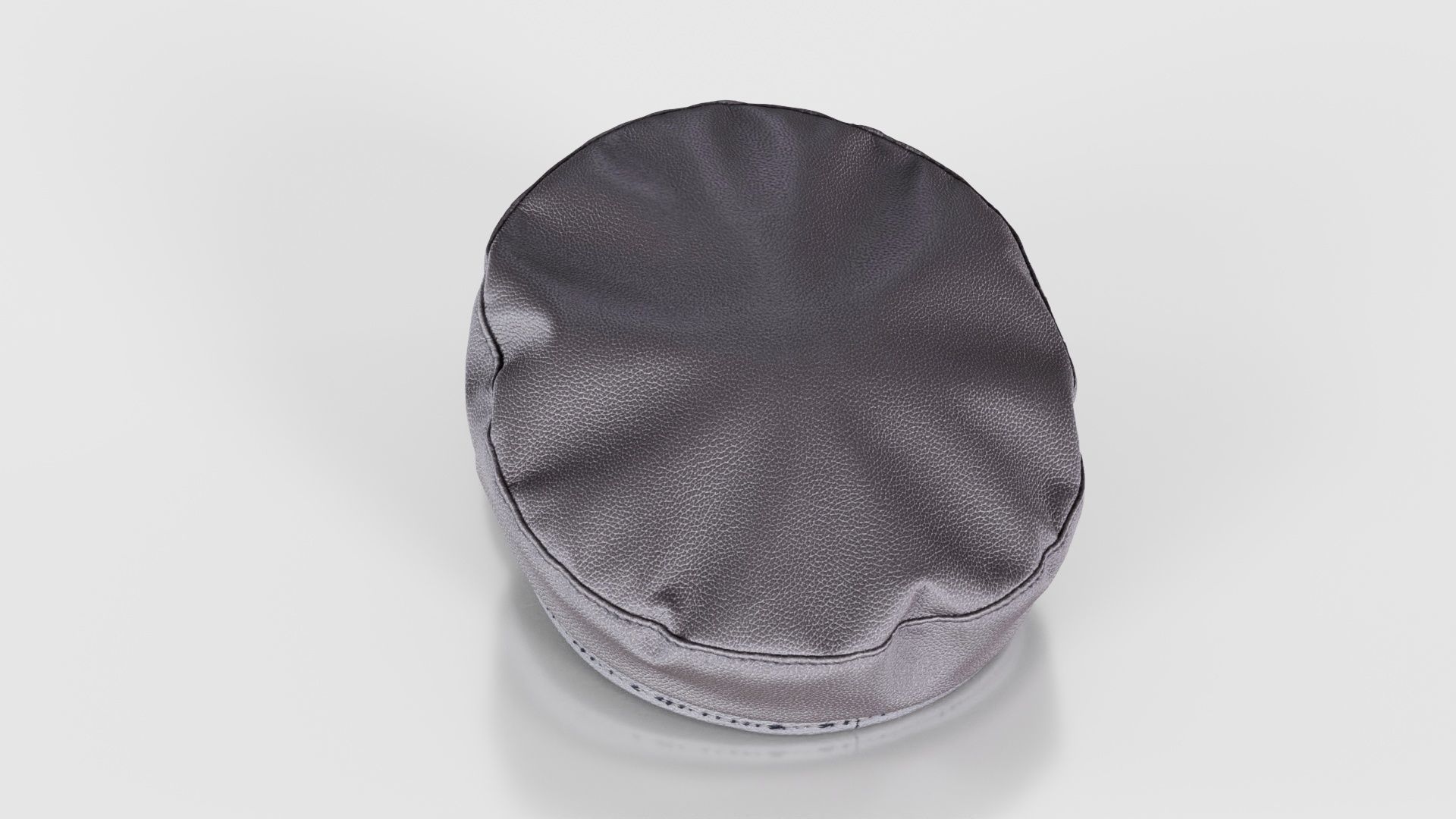 Leather Chain Hat Low-poly 3D model_23