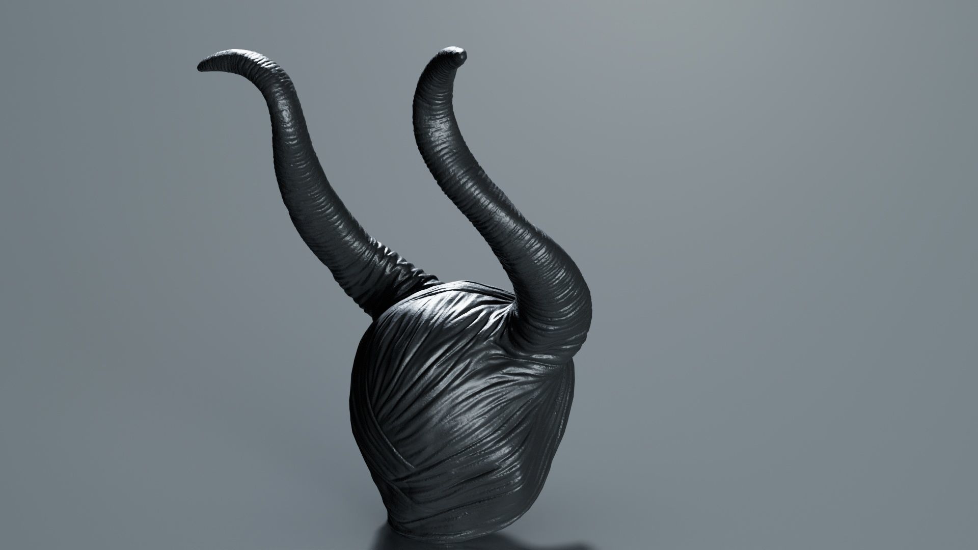 Maleficent Low-poly 3D model_5