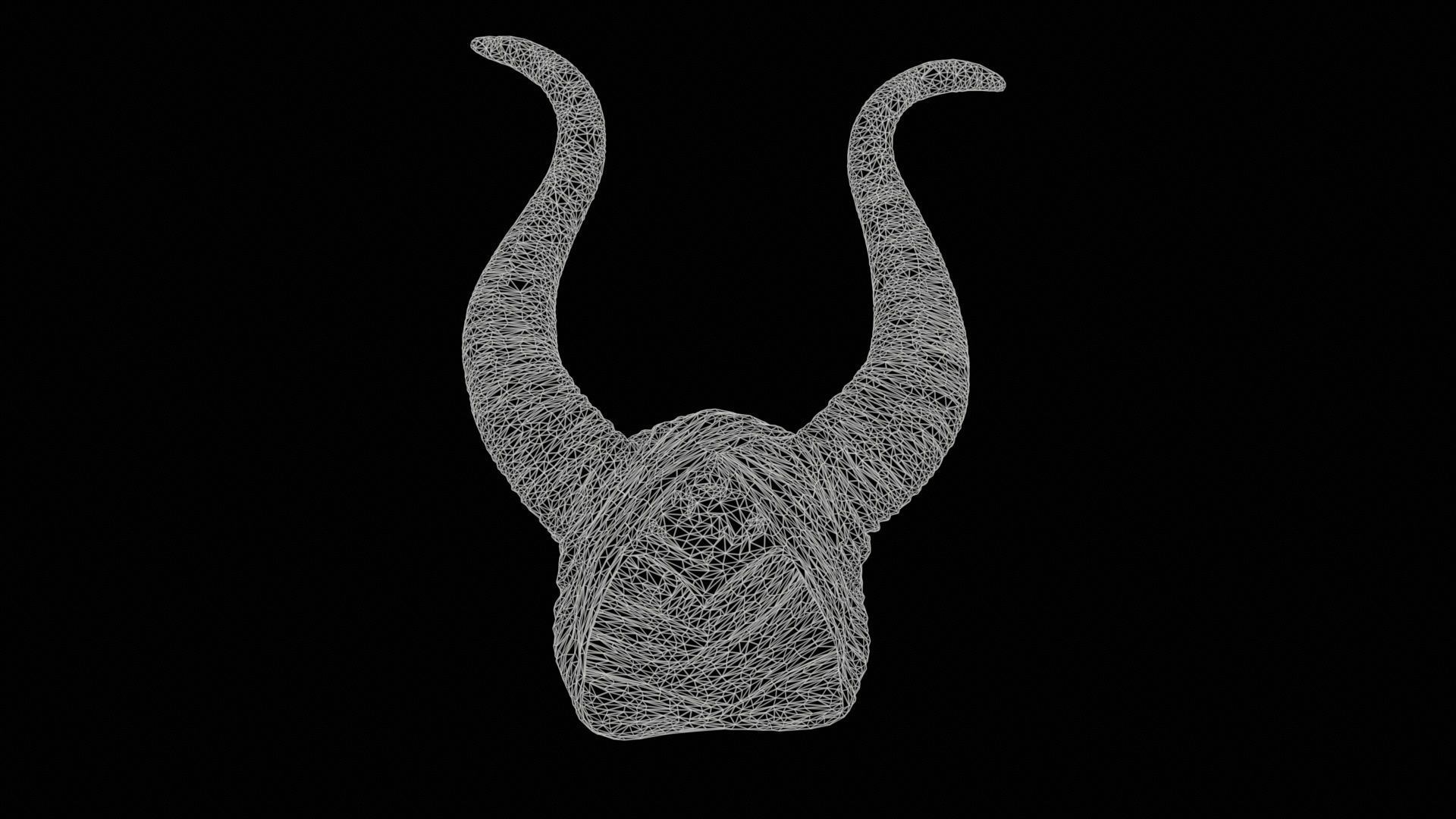 Maleficent Low-poly 3D model_11