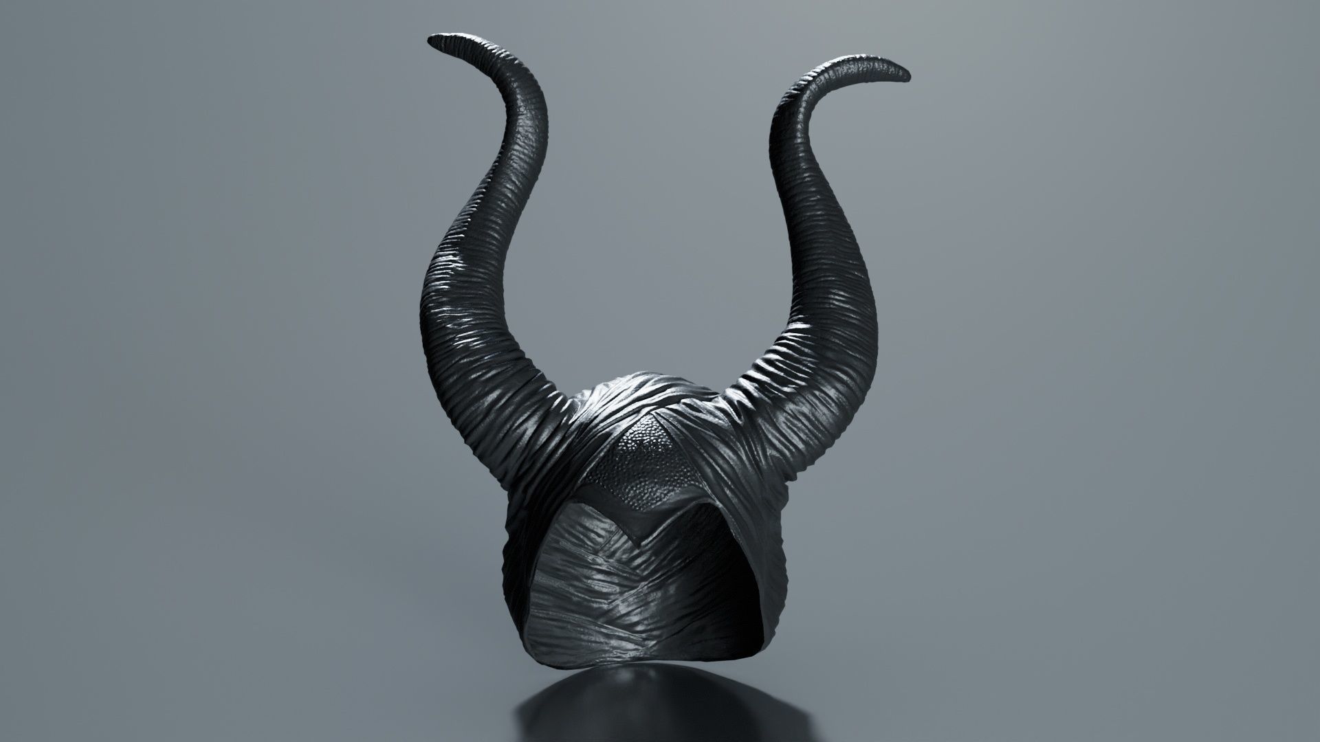 Maleficent Low-poly 3D model_6