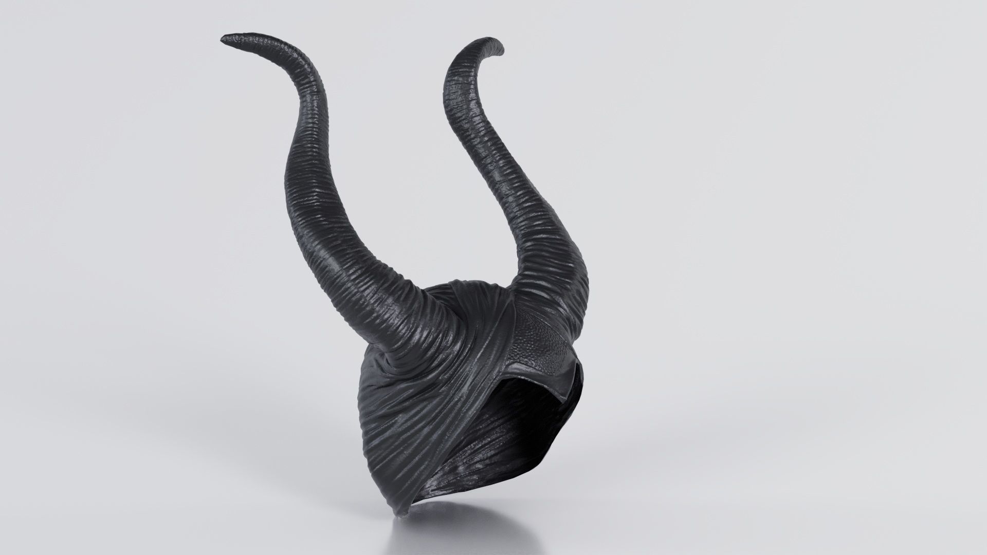 Maleficent Low-poly 3D model_1