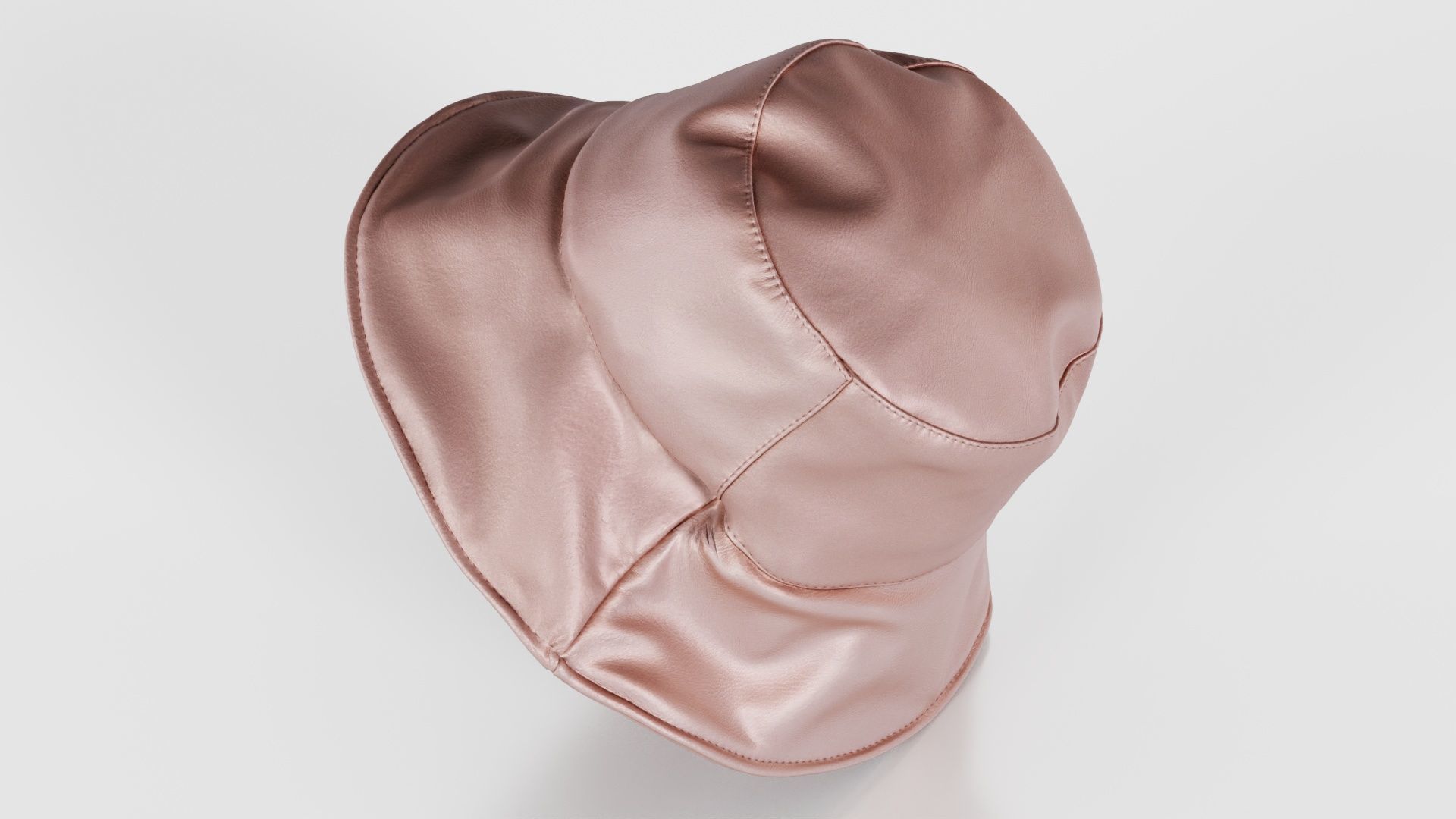 Metallic Sun Hat Up Low-poly 3D model_15