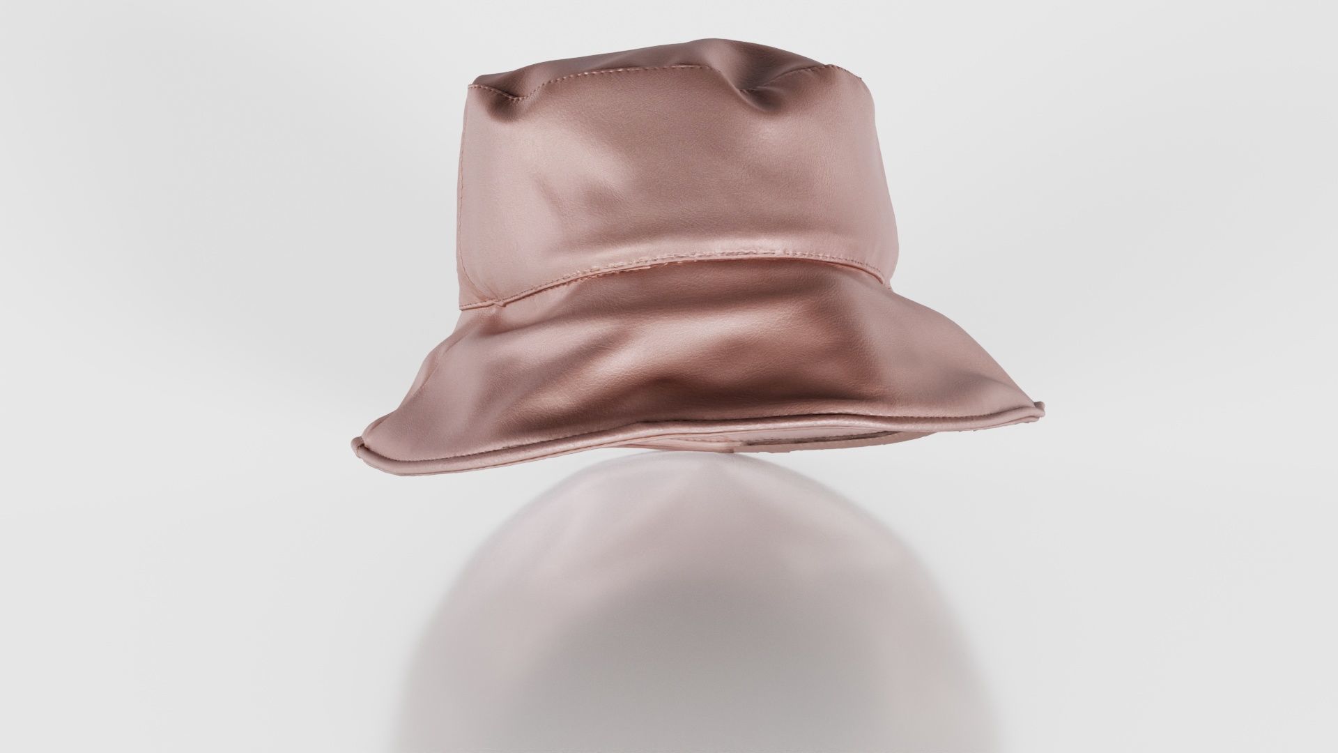 Metallic Sun Hat Up Low-poly 3D model_19
