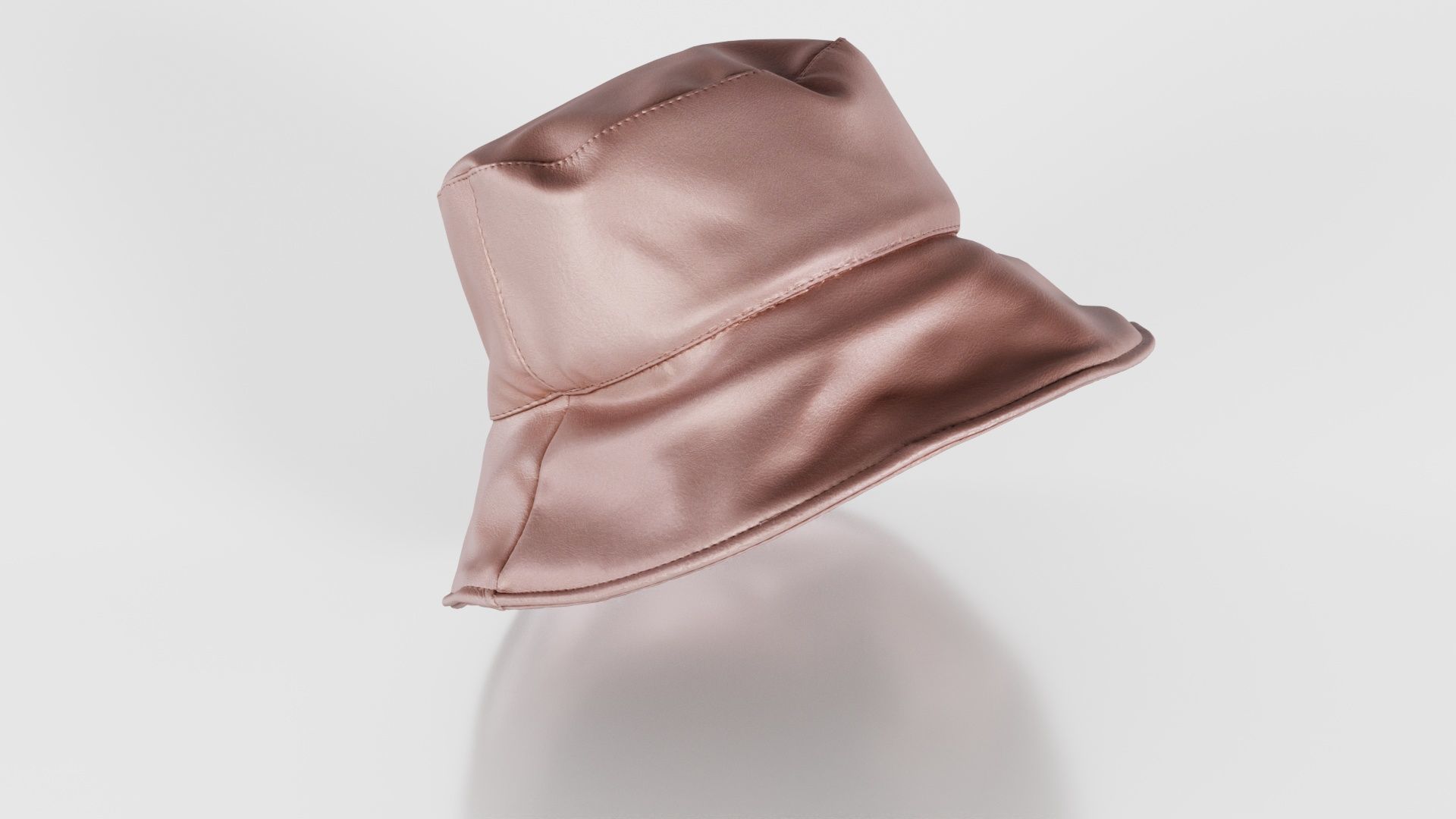 Metallic Sun Hat Up Low-poly 3D model_20