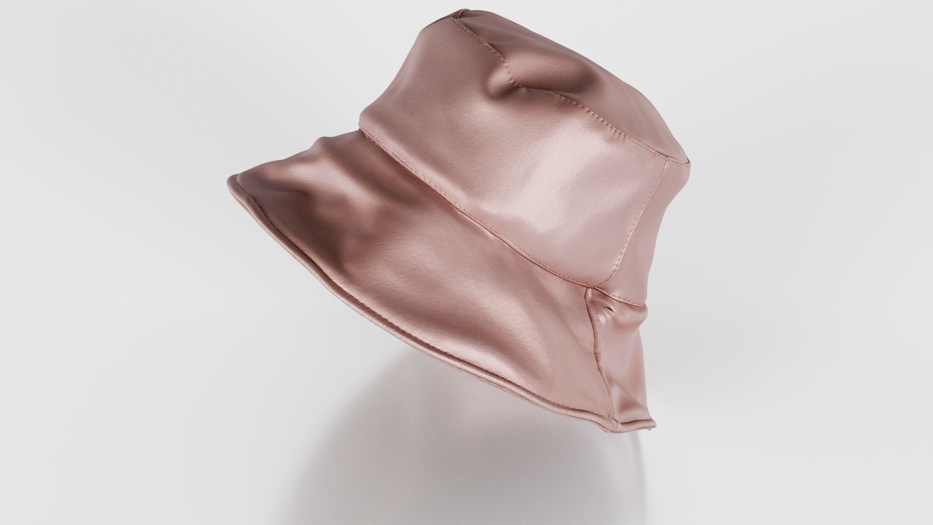 Metallic Sun Hat Up Low-poly 3D model_17