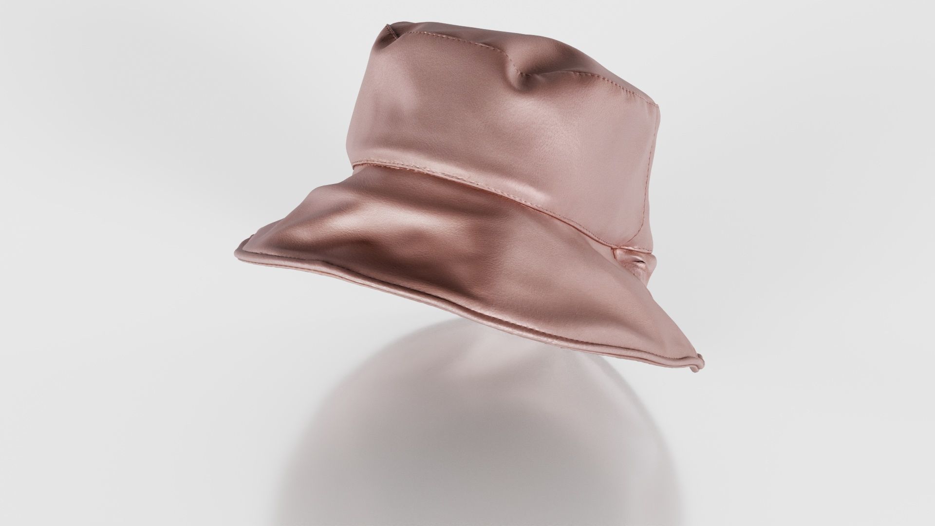 Metallic Sun Hat Up Low-poly 3D model_18