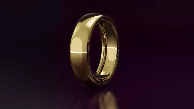 plain ring N04