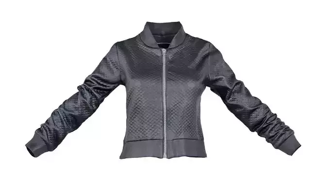 Back Patch Jacket Low-poly 3D model