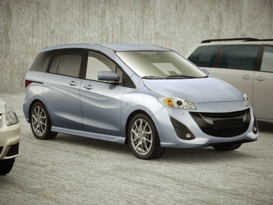 9 Low-poly Mini-Vans Low-poly 3D model_7