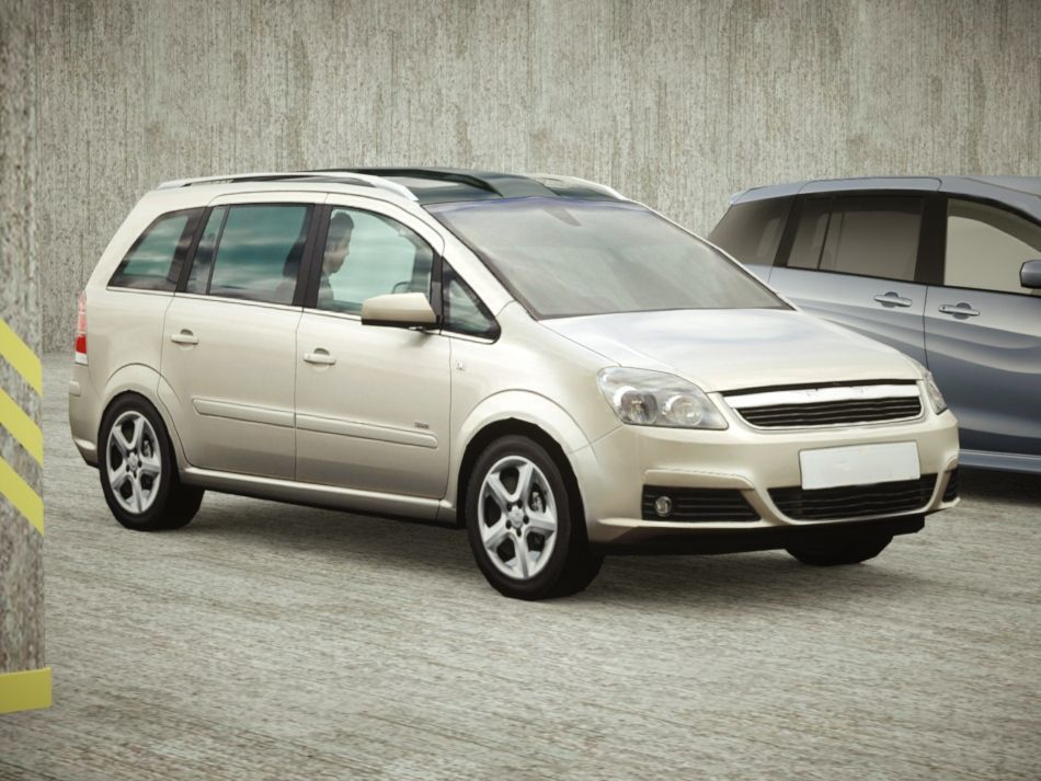 9 Low-poly Mini-Vans Low-poly 3D model_6