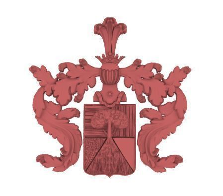 coat of arms 3D print model_1