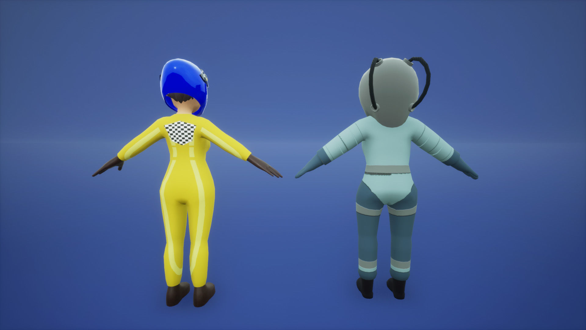 Sci-Fi 13 Stylized Characters 3D model_5
