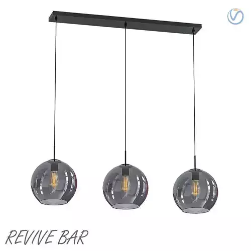 Revive Bar Pendant 3D model