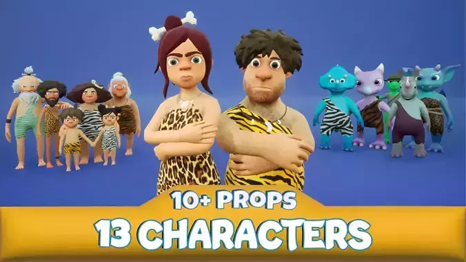 Stone Age Characters Pack