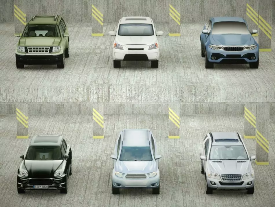 6 Low Poly hybrid SUVs Low-poly 3D model_0