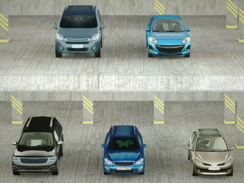 5 Low Poly touring cars Low-poly 3D model_0