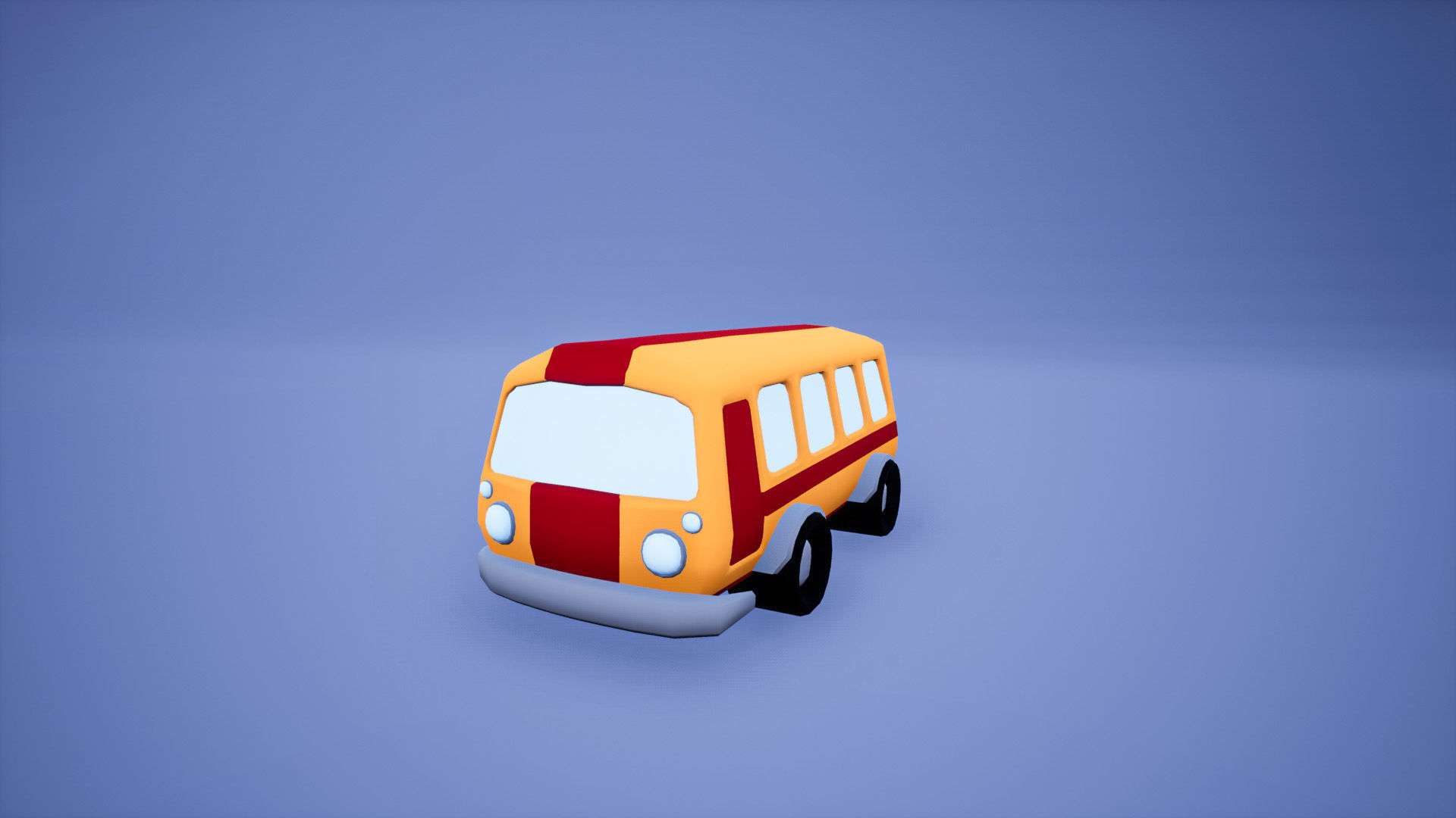 Toon Vehicles Pack 3D model_7