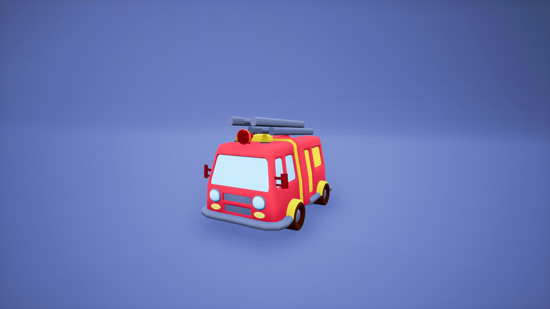 Toon Vehicles Pack 3D model_6