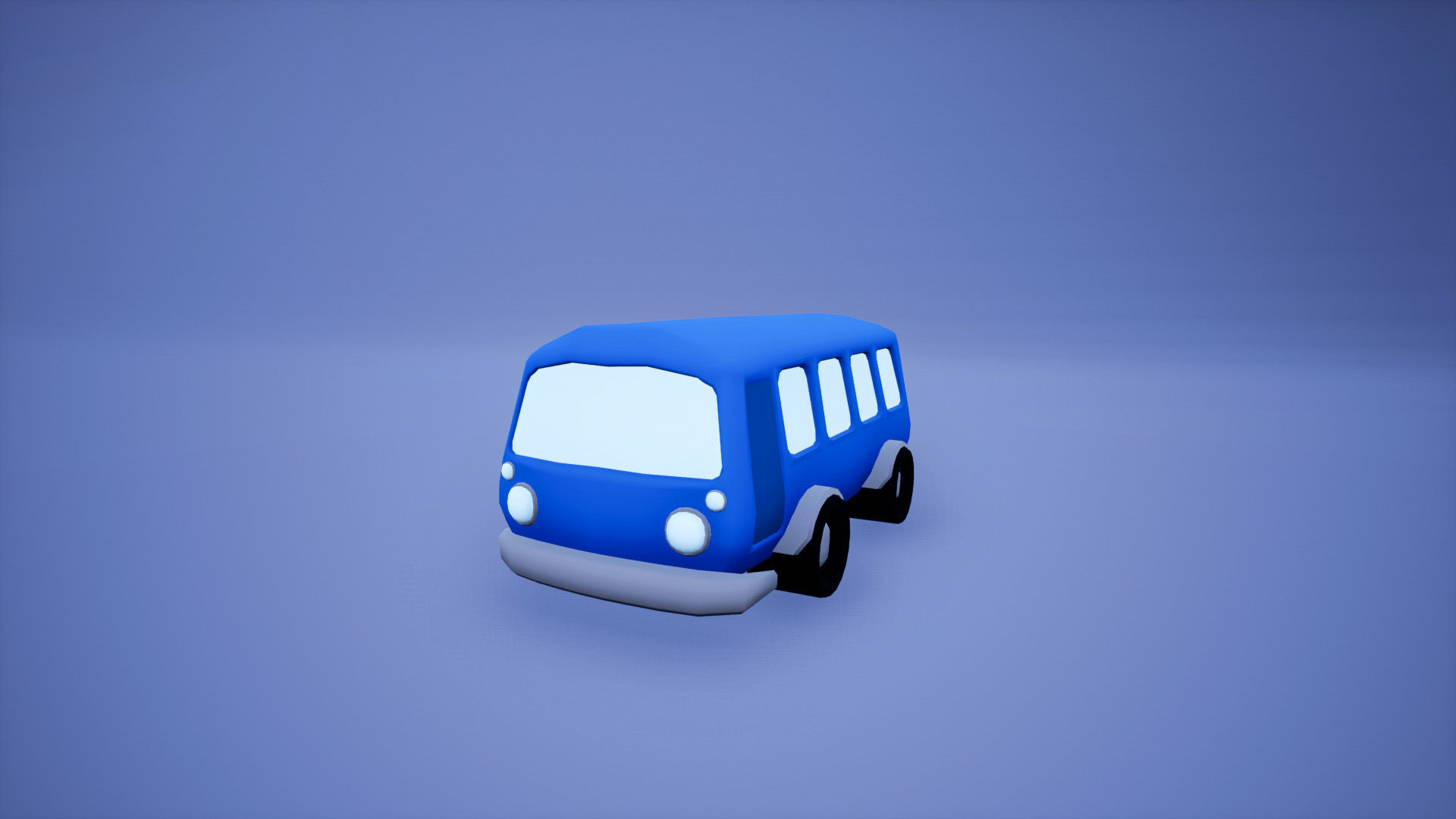 Toon Vehicles Pack 3D model_2