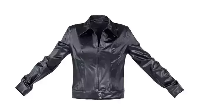 Easy Vinyl Jacket Low-poly 3D model