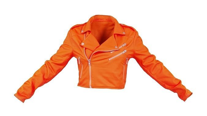 Flash Zipper Jacket Low-poly 3D model