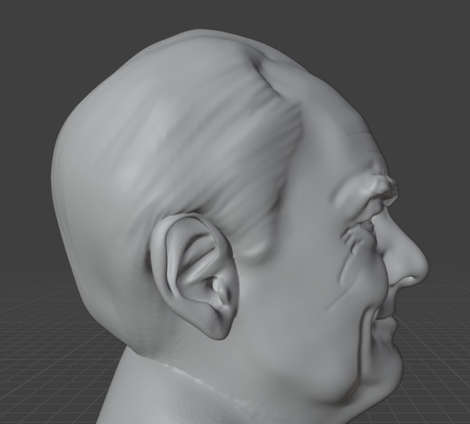 Sam Walton 3D print model_5
