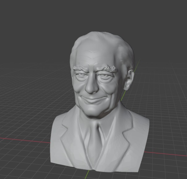 Sam Walton 3D print model_9