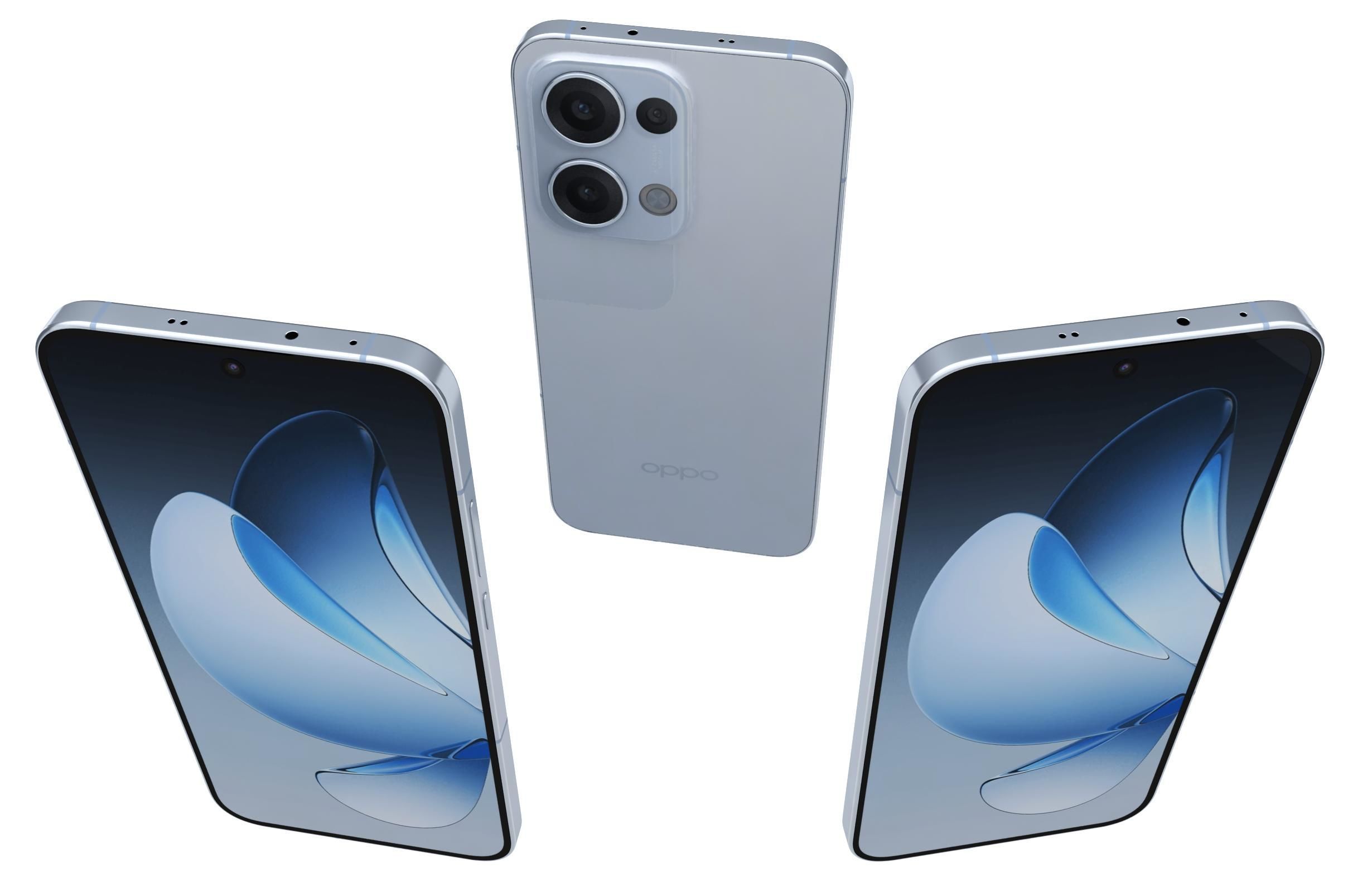 Oppo Reno 13 All Colors 3D model_22
