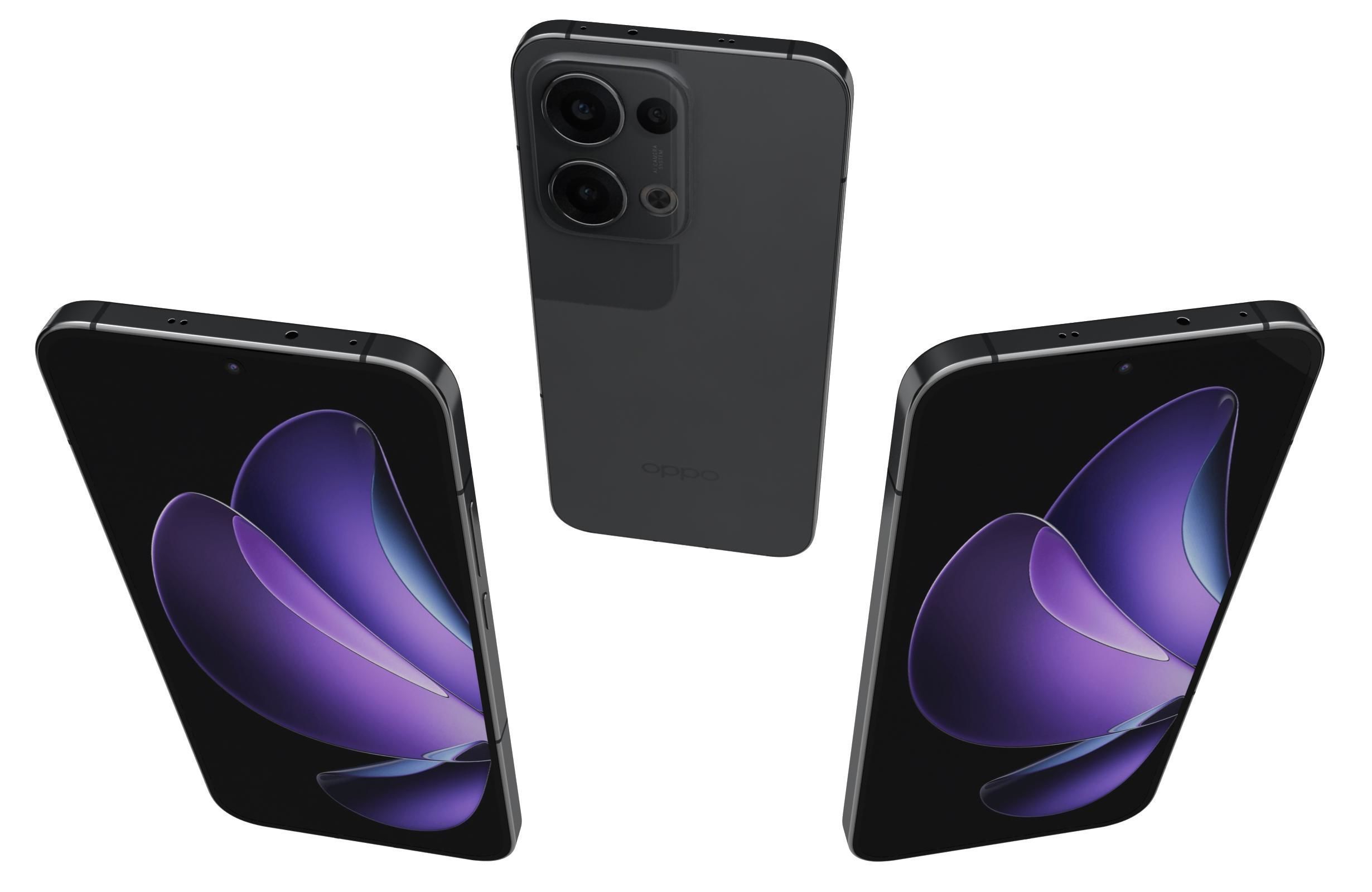 Oppo Reno 13 All Colors 3D model_2