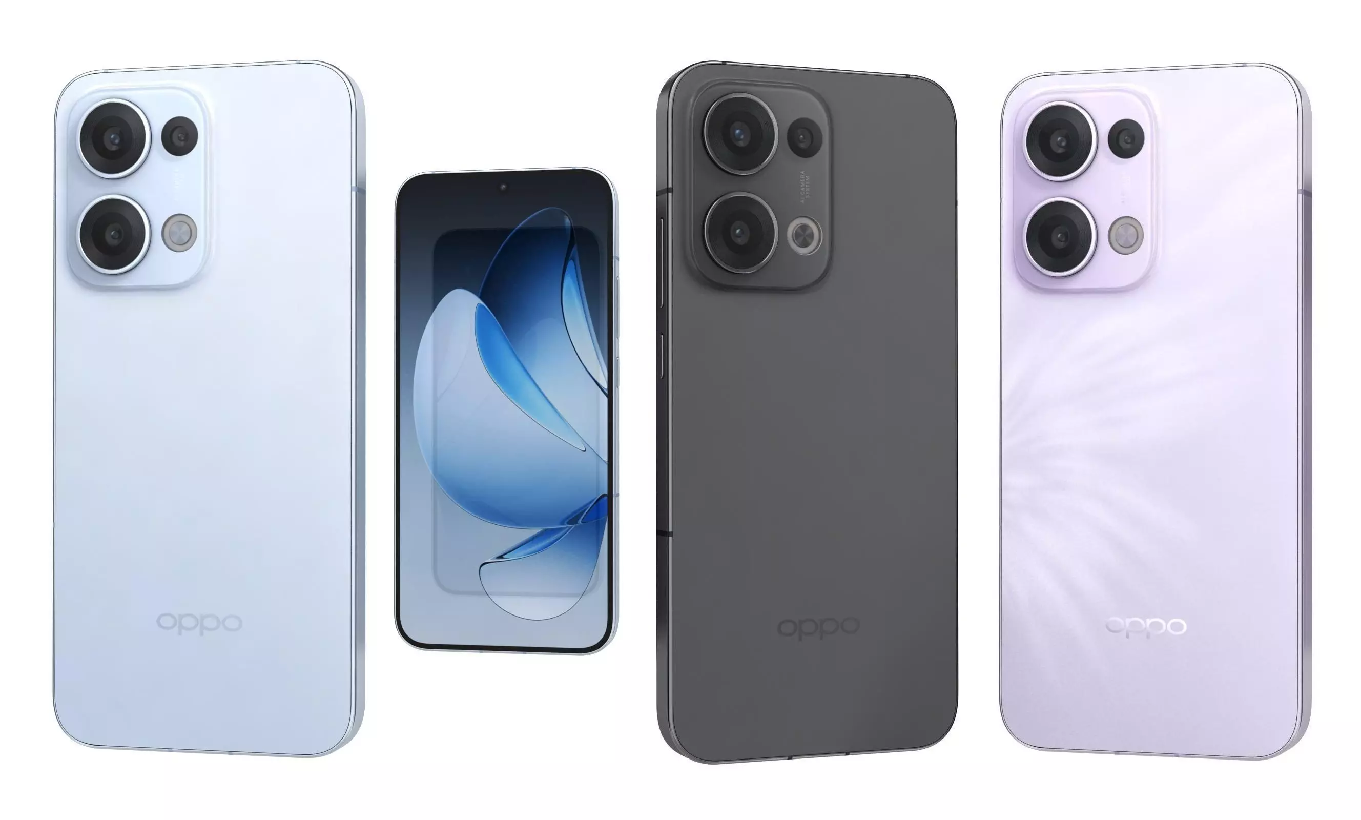 Oppo Reno 13 All Colors 3D model_0