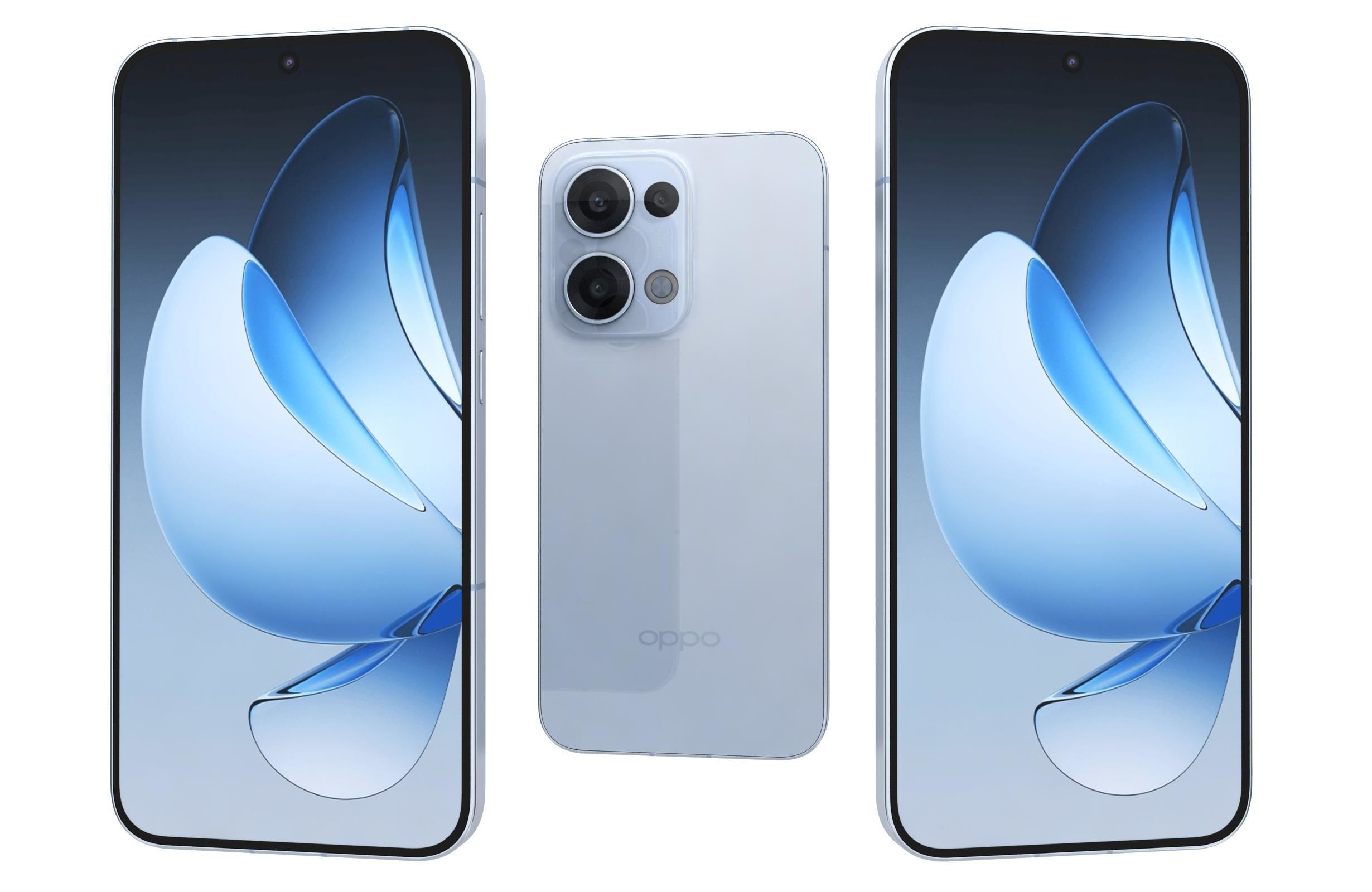 Oppo Reno 13 All Colors 3D model_21