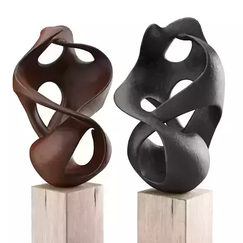 Knotted sphere sculpture