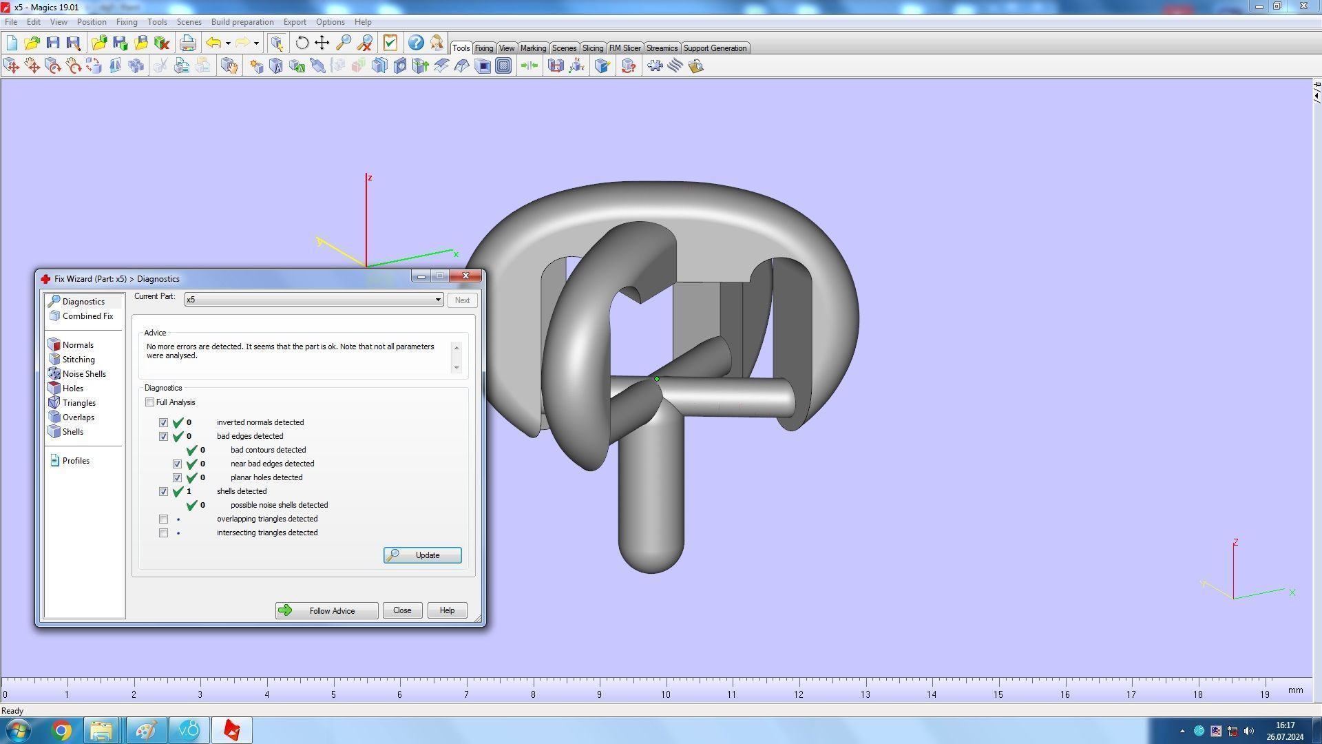 sixteen Cross Pendant 3D print model_14