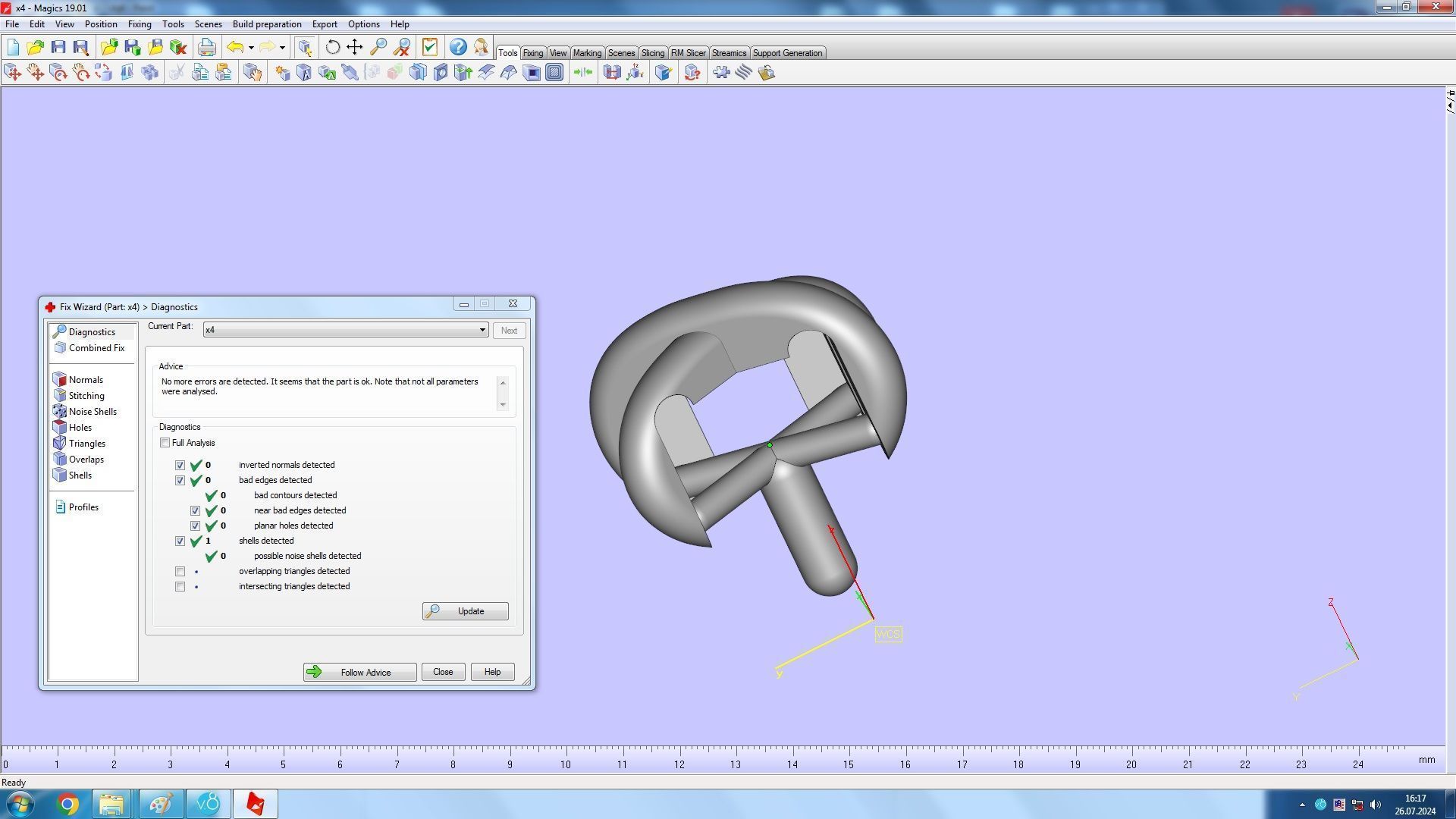 sixteen Cross Pendant 3D print model_13