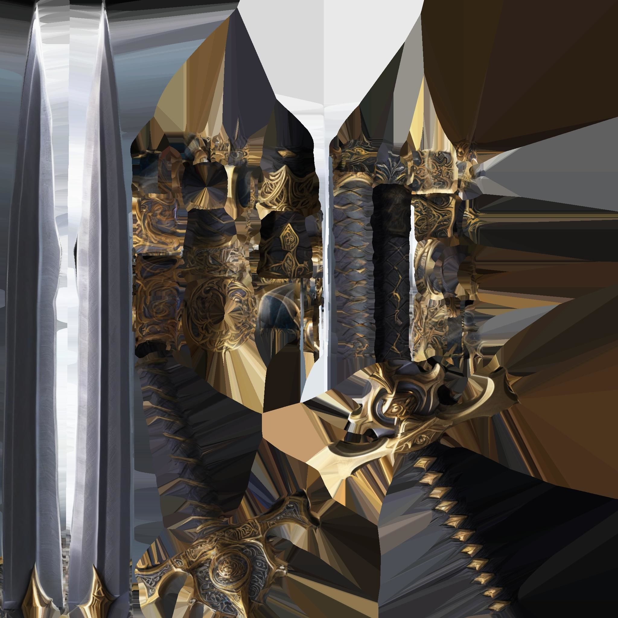 Sharp Sword 3D Model - High-Quality and Detailed 3D model_3
