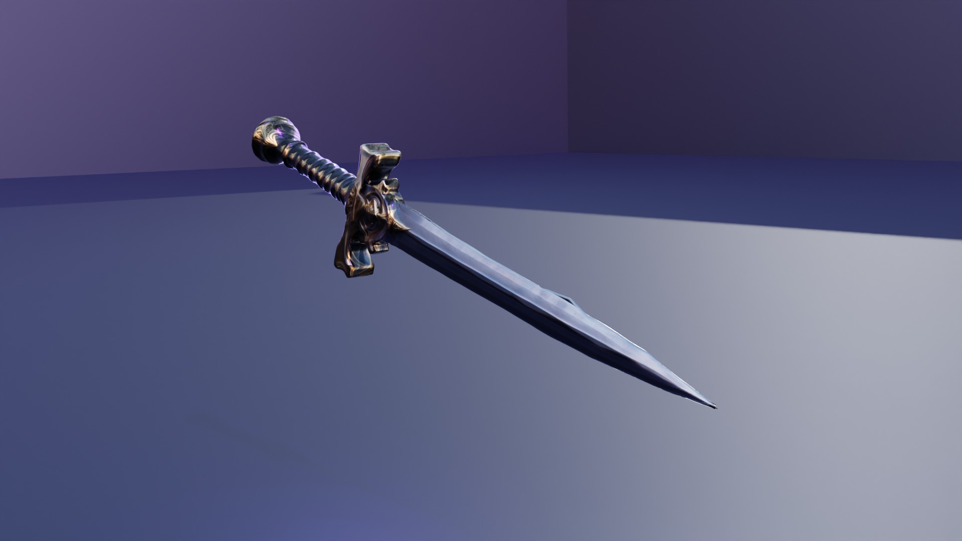 Sharp Sword 3D Model - High-Quality and Detailed 3D model_9