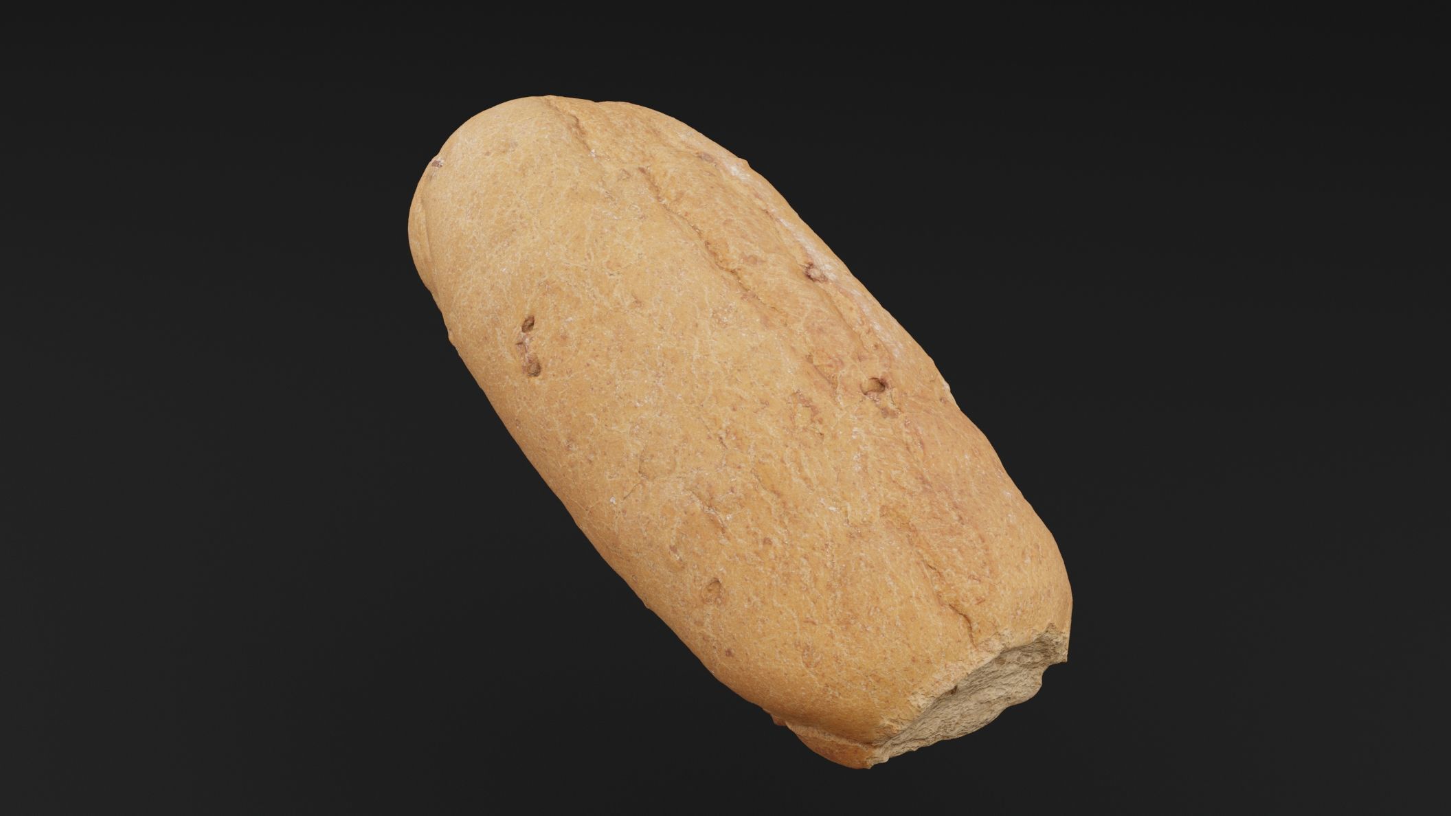 Realistic Bread 3D model_4