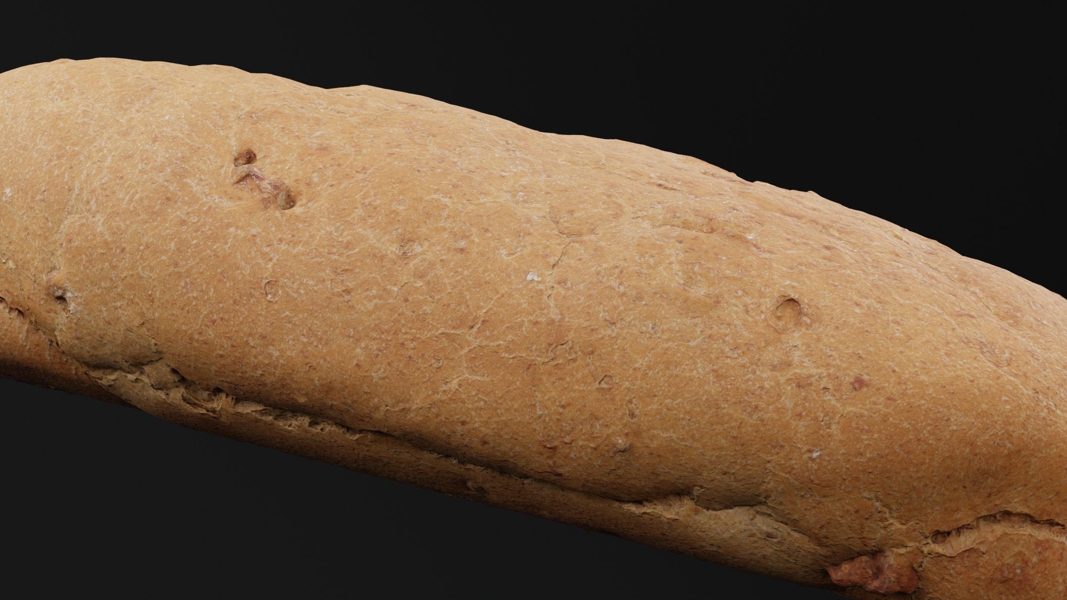 Realistic Bread 3D model_3