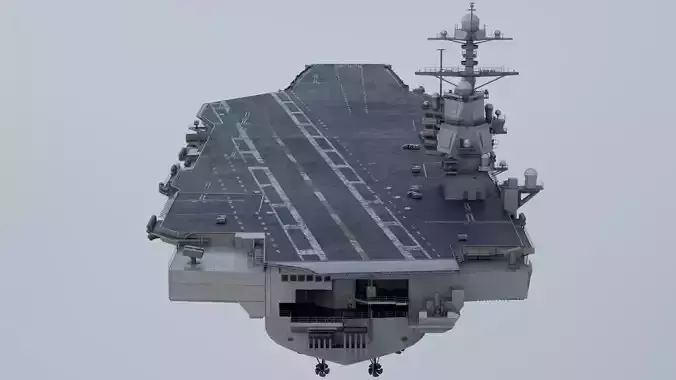 USS Gerald R Ford CVN-78 3D model