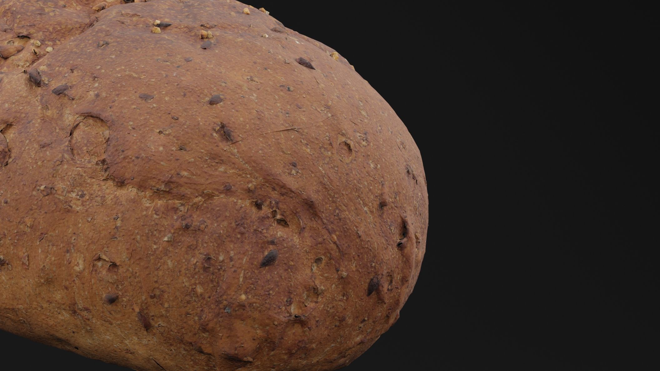 Realistic Bread 3D model_1